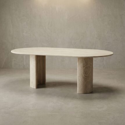 Travertin Esstisch Bambi