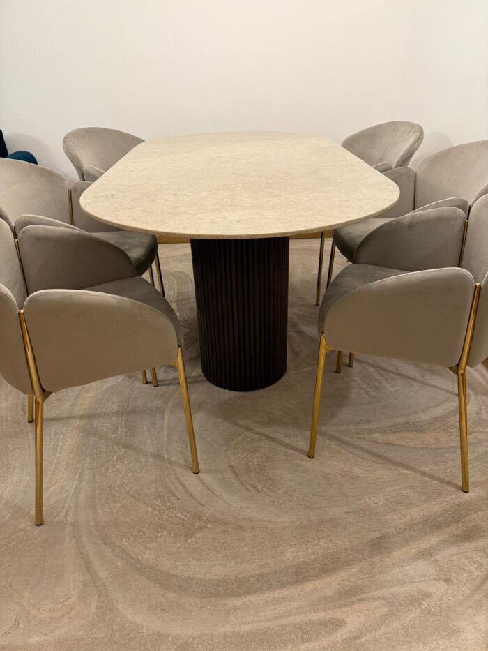 Beige Stone Ovale