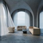 Sofa-Garnitur aus 3-Sitzer, 2-Sitzer und ein Loungesessel